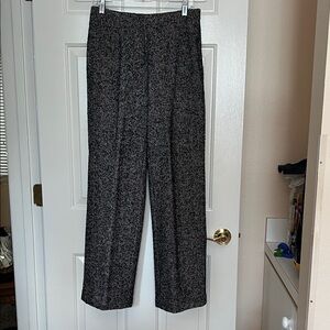 111 State tweed wool blend lined trousers